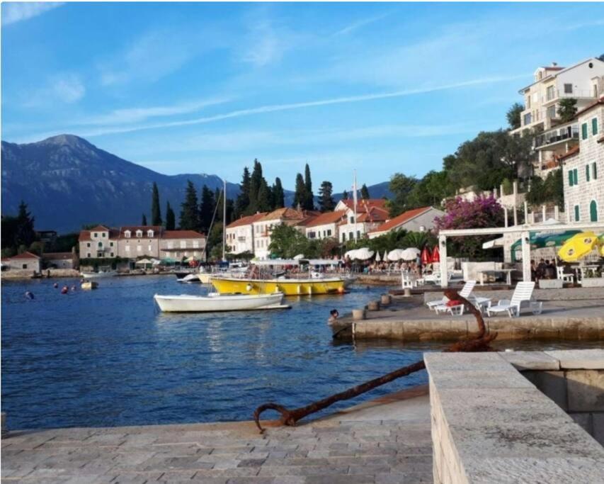 Super Cute With Sea & Montain View, Pool, Sauna, Hottube, Steaming, Gym, Garden And Apartment Budva